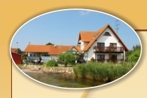 Pension Zur Wittower F&auml;hre - Blick auf den Bodden